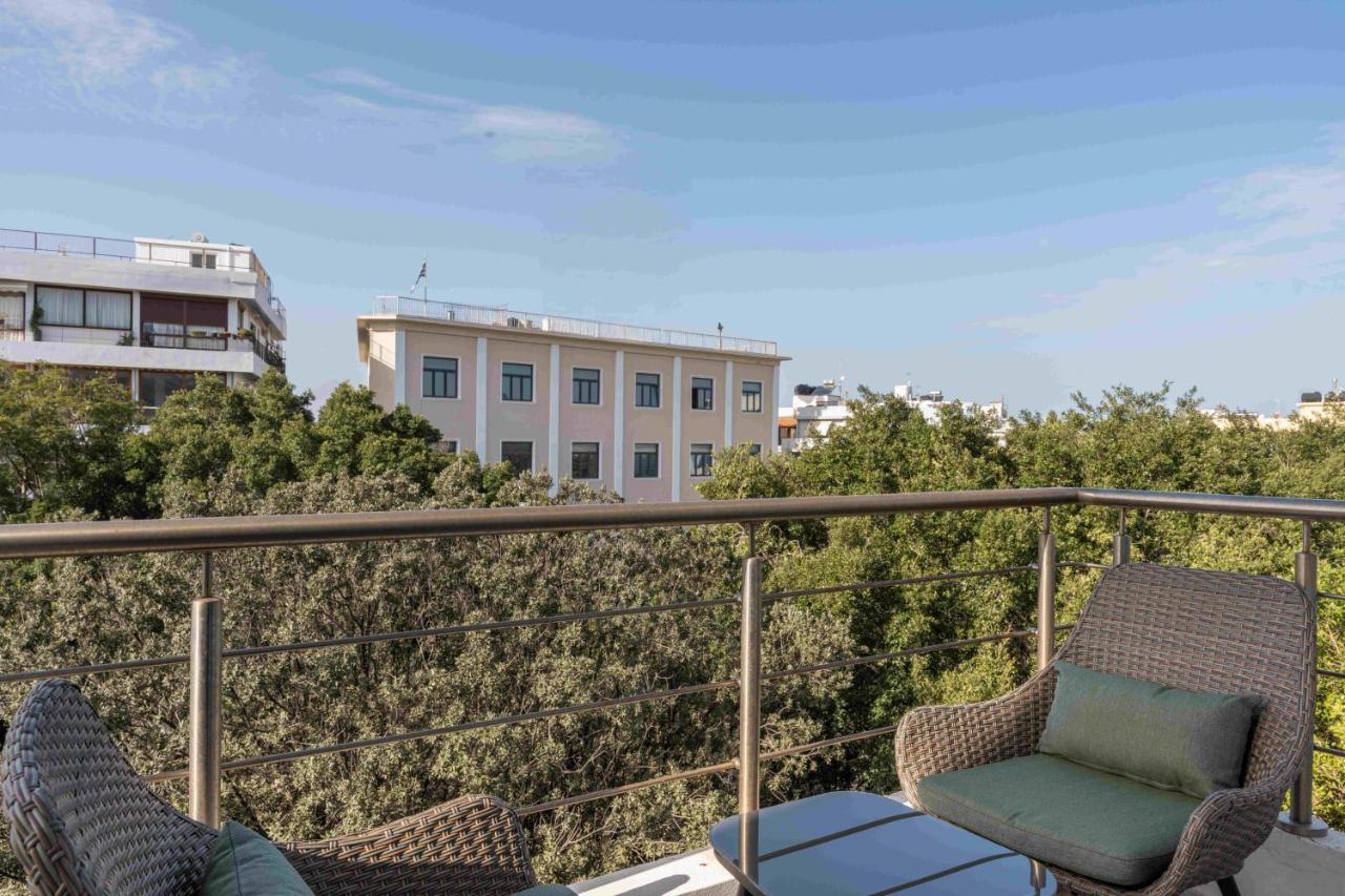 Phaedrus Living: Heraklion City View Flat Eksteriør bilde