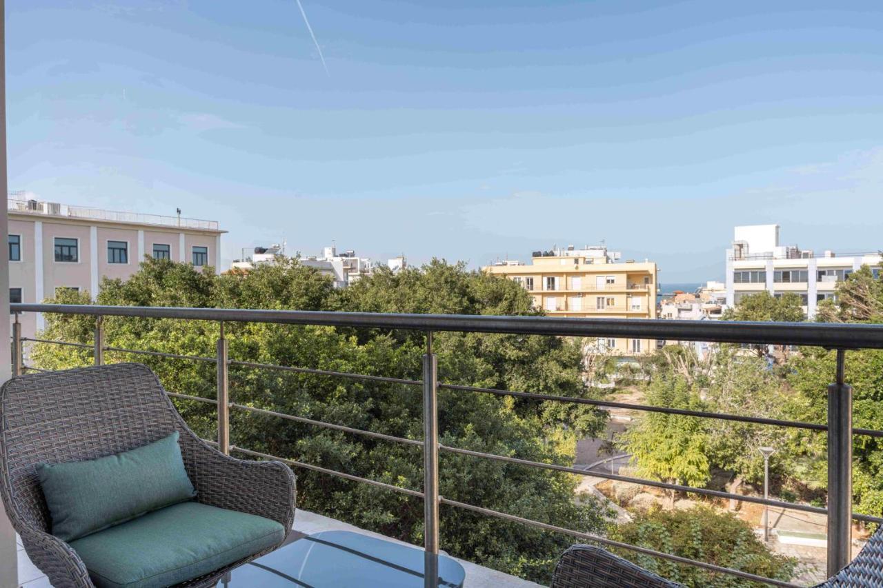 Phaedrus Living: Heraklion City View Flat Eksteriør bilde
