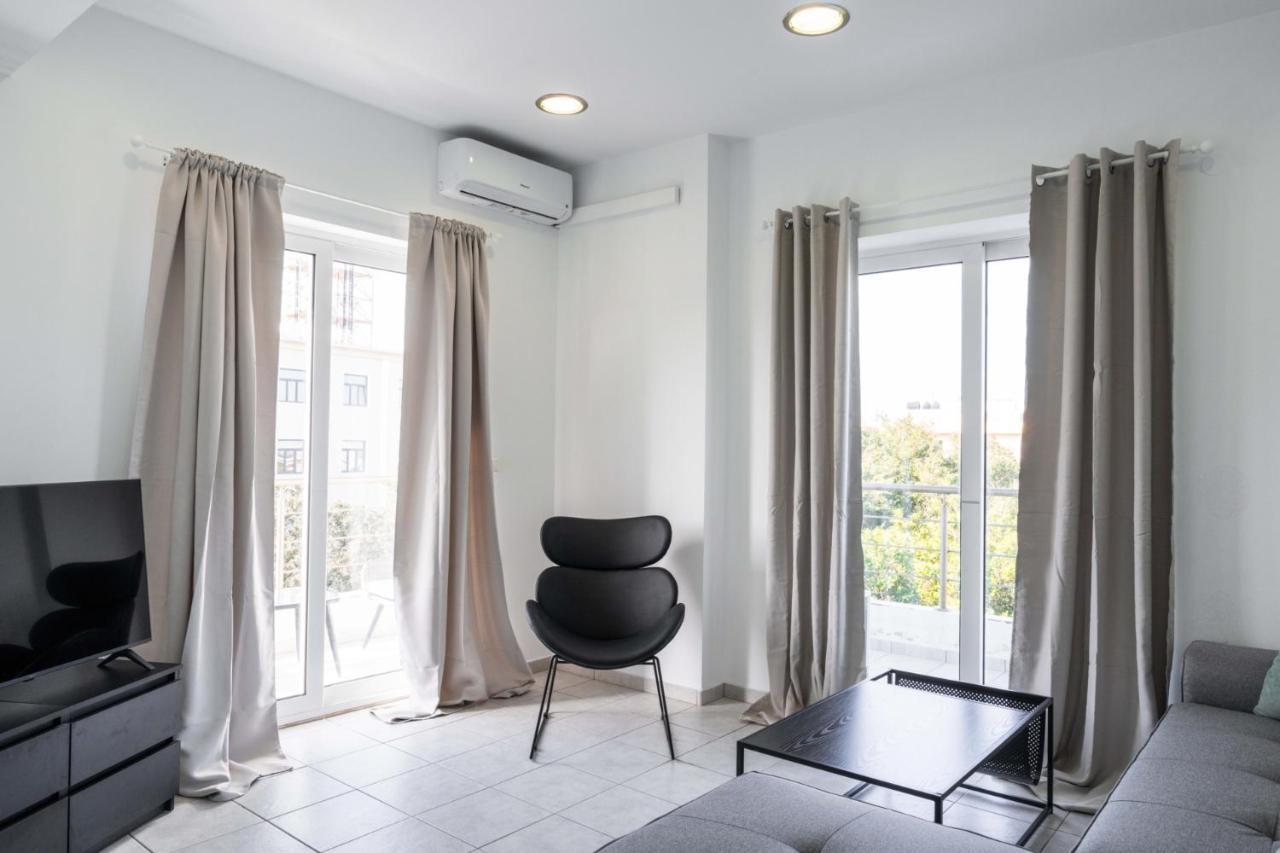 Phaedrus Living: Heraklion City View Flat Eksteriør bilde